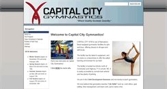 Desktop Screenshot of capitalcitygymnastics.net